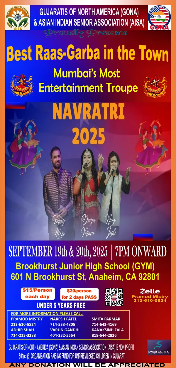 GONA Raas Garba Navratri 2025